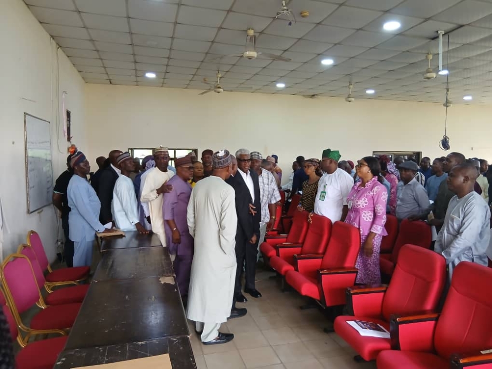 Permanent Secretary, FMHUD, Dr Shuaib Belgore declared the commencement of the 2025 promotion examination for the non pool officers of the ministry,  Wednesday,  8th October,  2025