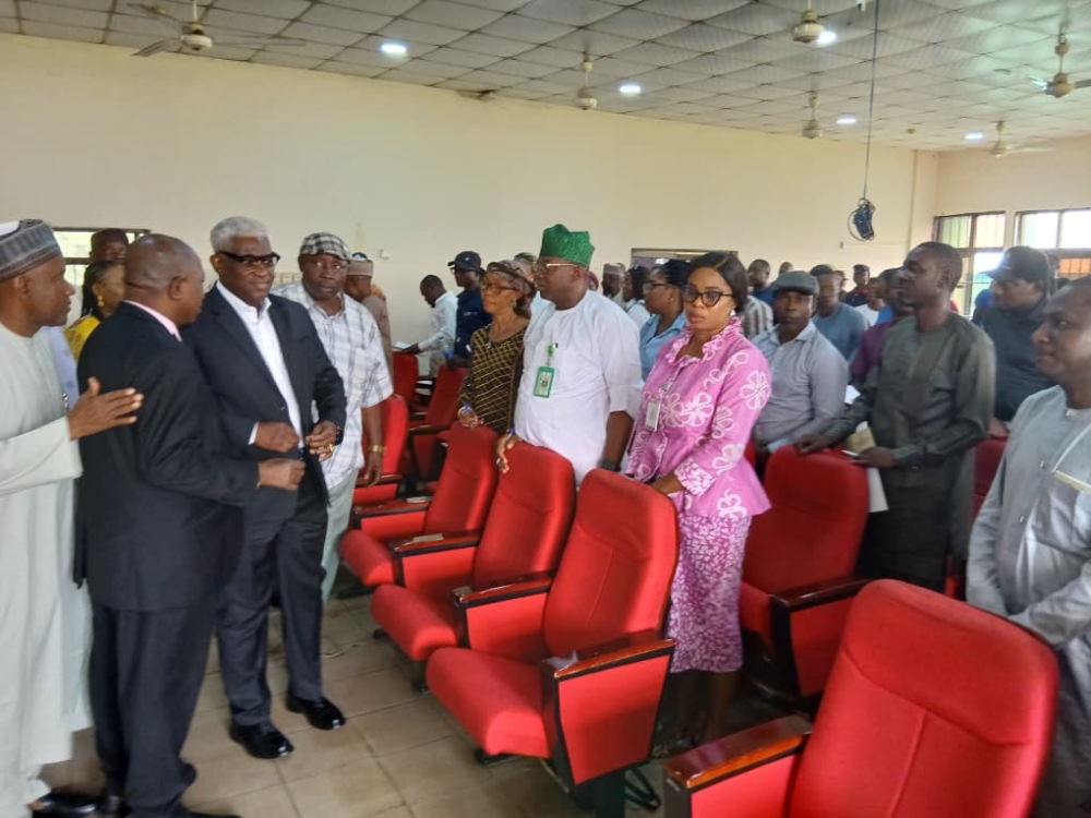 Permanent Secretary, FMHUD, Dr Shuaib Belgore declared the commencement of the 2025 promotion examination for the non pool officers of the ministry,  Wednesday,  8th October,  2025