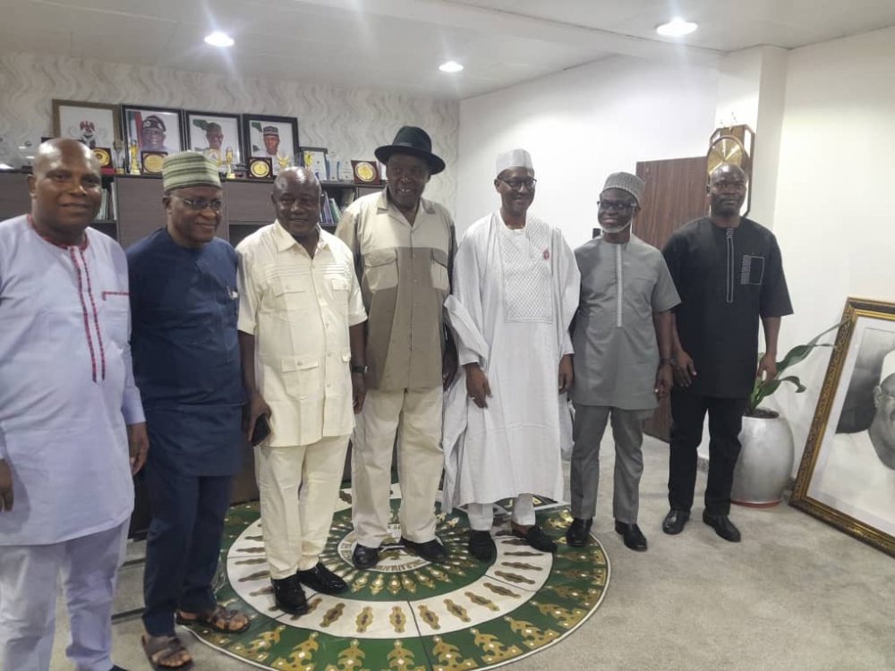 Hon Minister,  Arc Ahmed Dangiwa received Namibian Hon Minister of Urban and Rural Development, Hon Sankwasa James Sankwasa on a courtesy visit to his office,  Friday,  December 12th, 2025