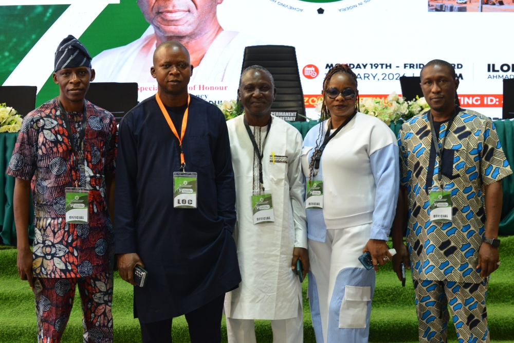 Cross section of participants at the meeting of the Permanent Secretaries during the meeting of the National Council on Lands,  Housing and Urban Development under the Chairmanship of the Permanent Secretary,  Federal Ministry of Housing and Urban Development,  Dr Shuaib Belgore,  holding in Ilorin,  Kwara State,  Wednesday,  21st January,  2026.