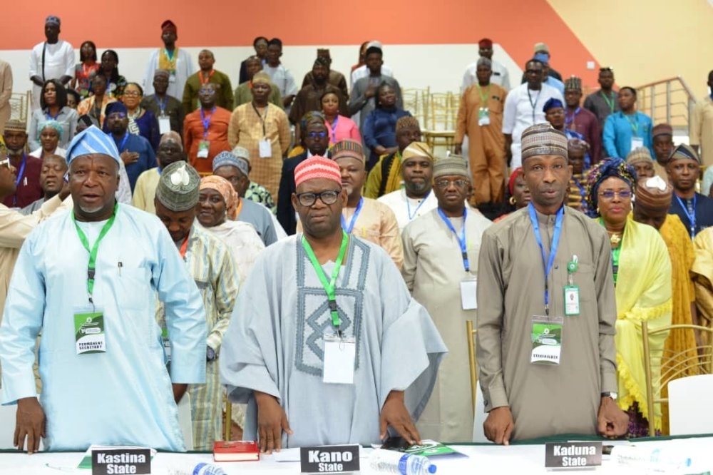 Cross section of participants at the meeting of the Permanent Secretaries during the meeting of the National Council on Lands,  Housing and Urban Development under the Chairmanship of the Permanent Secretary,  Federal Ministry of Housing and Urban Development,  Dr Shuaib Belgore,  holding in Ilorin,  Kwara State,  Wednesday,  21st January,  2026.